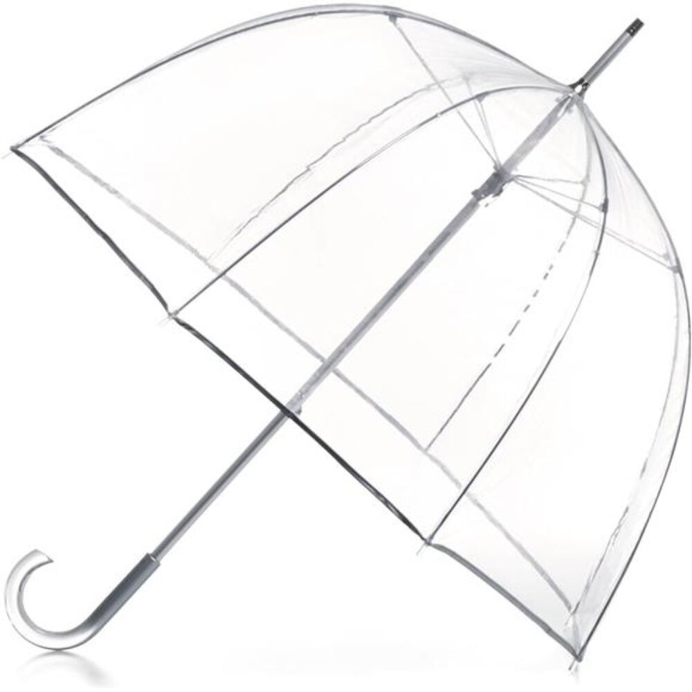 Adult Clear Bubble Umbrella with Dome Canopy and Lightweight Wind